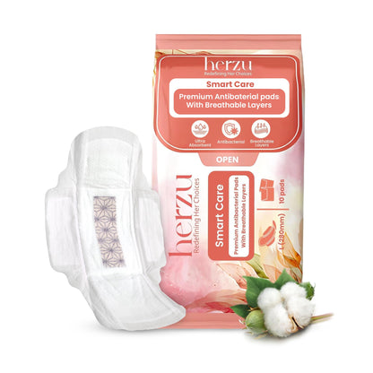 Ultra-Safe Antibacterial Sanitary Pads